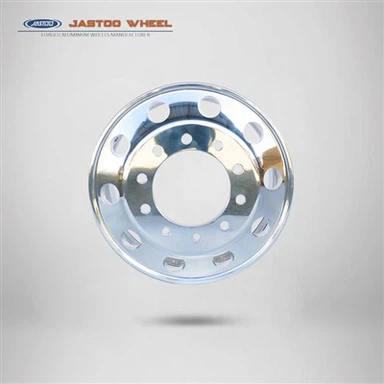 Daim iav polished tsheb alloy aluminium log rims ua nyob rau hauv Suav 22.5 nti nrog 10 pawg rims