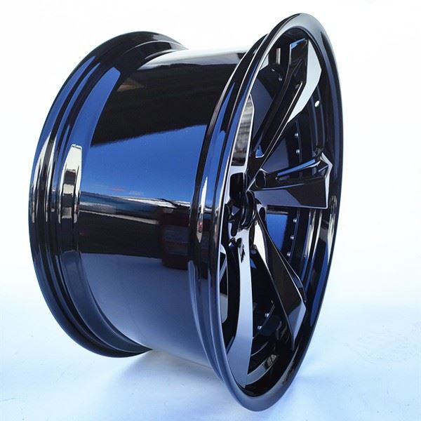 Two-piece Structure Hyper Black Deep Dish Mesh Design 23 Inch Forged Rims With PCD 5x130 For BMW