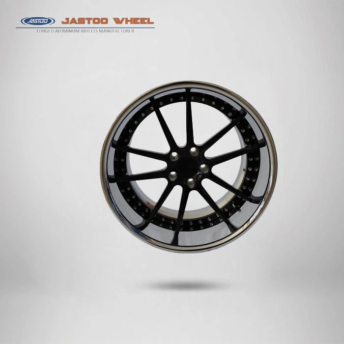 Alloy Log Tuam Tshoj 2 Slice 20inch Dub Forged Tsheb Rims