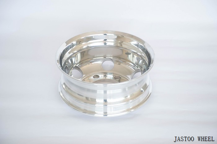 17.5*6.0 Inch Polished Forged Aluminum Alloy 6 Lug Truck Wheels