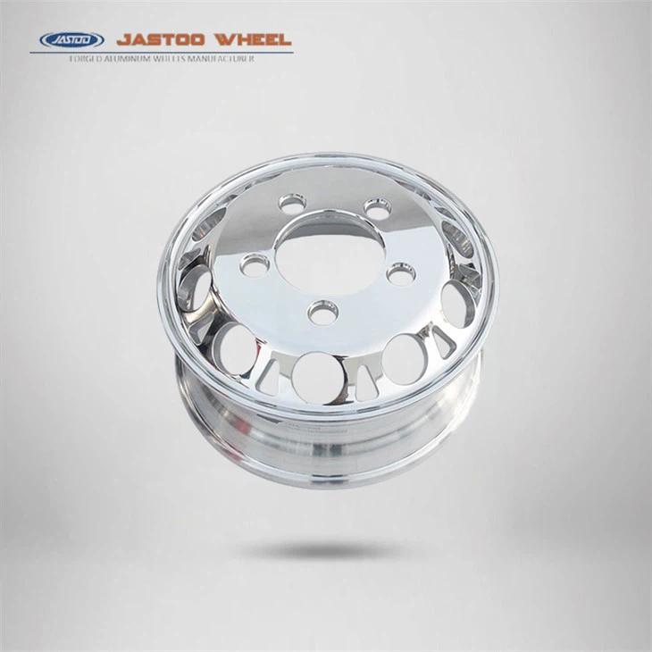 Forged Truck Alloy Rims Ntawm Cov Khoom Siv Txhuas Ua hauv Suav Teb Ntawm Qhov Loj 17.5 Nti